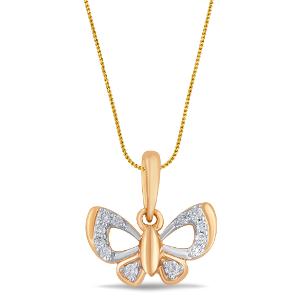 Buy 14 Karat Gold & Diamond Pendant