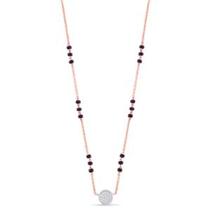 Buy 14 Karat Gold & Diamond Mangalsutra