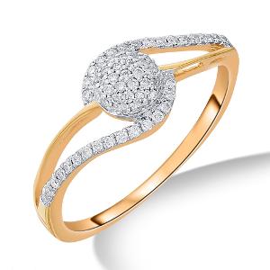 Buy 18 Karat Gold & Diamond Ring