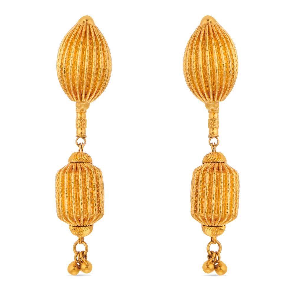 Buy 22 Purity Gold Earrings