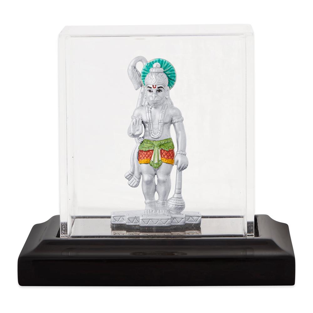Buy 999 Purity Silver Lord Hanuman Idol