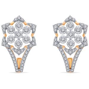 Buy 14 Karat Gold & Diamond Earrings