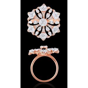Buy 18 Karat Gold & Diamond Ring