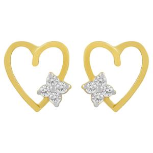 Buy Heartfelt Blooms Diamond Earrings