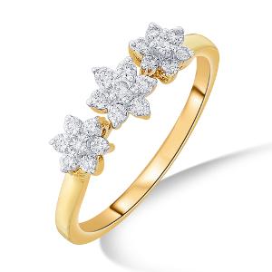 Buy 18 Karat Gold & Diamond Ring