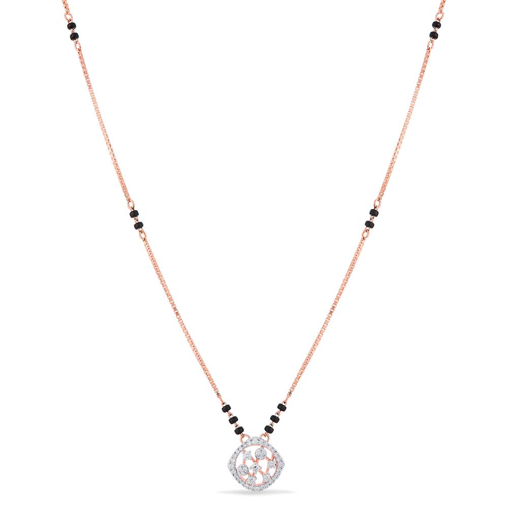 Buy 18 Karat Gold & Diamond Mangalsutra