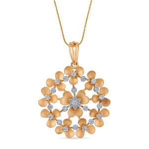 Buy 18 Karat Gold & Diamond Pendant