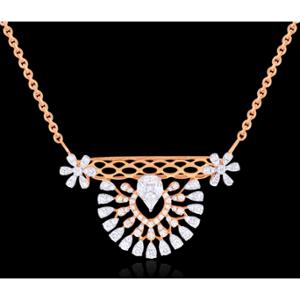 Buy 18 Karat Gold & Diamond Mangalsutra Pendant