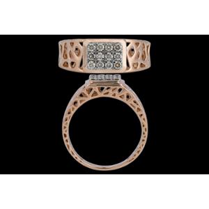 Buy 18 Karat Gold & Diamond Ring
