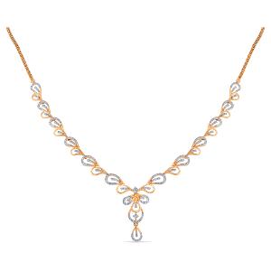 Buy 18 Karat Gold & Diamond Necklace