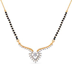 Buy 18 Kt Gold & Diamond Mangalsutra