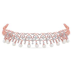 Buy 14 Karat Gold & Diamond Necklace