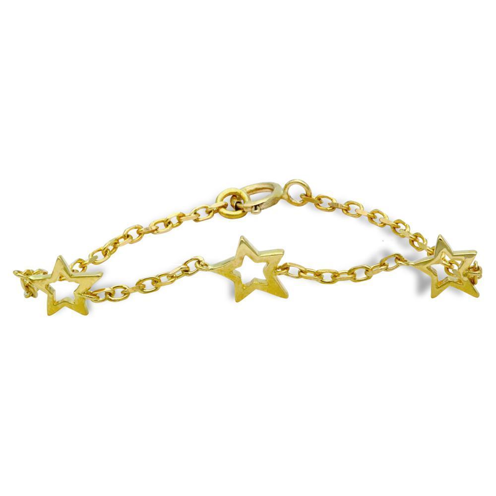 Buy Star Gold Kids 18 Kt Bracelet