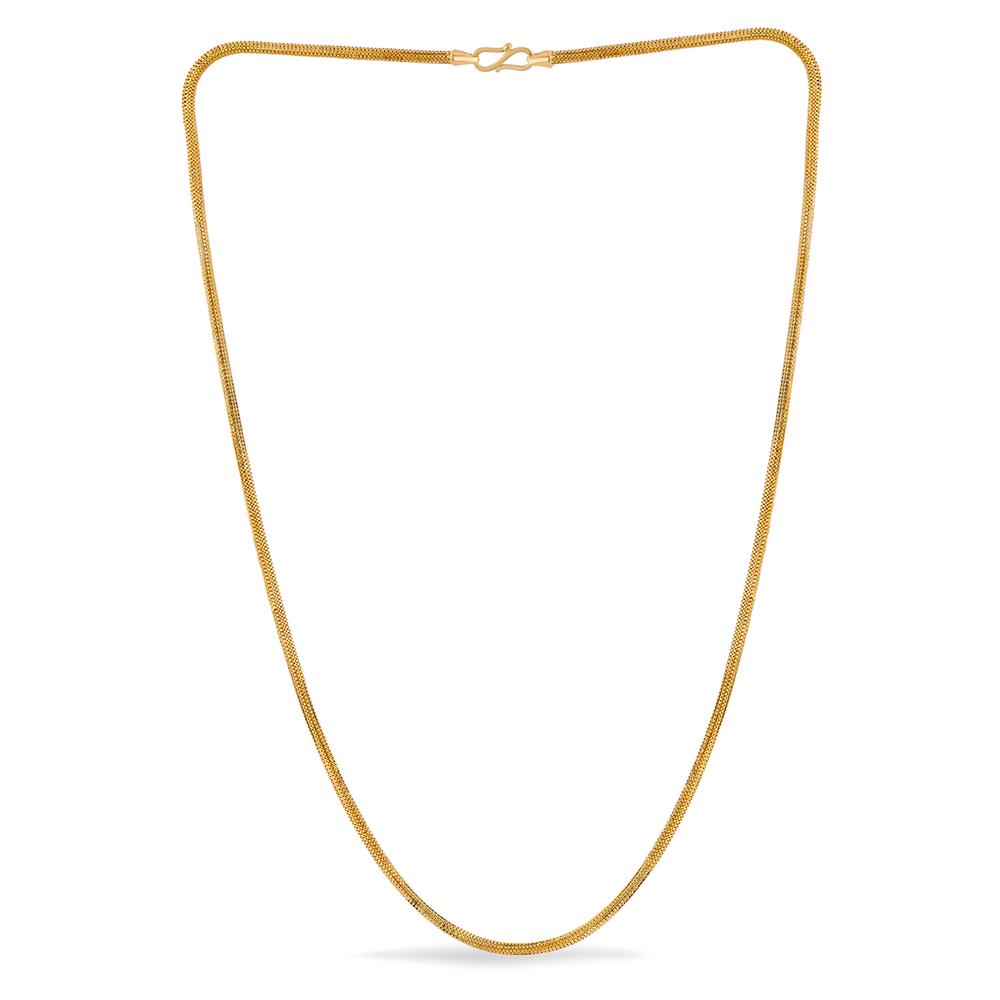 plain gold chain for male