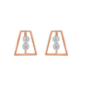 Buy 14 Karat Gold & Diamond Earrings