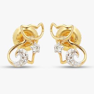 Buy 14 Karat Gold & Diamond Pendant Set