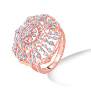 Buy 14 Karat Gold & Diamond Ring