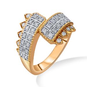 Buy 14 Karat Gold & Diamond Ring