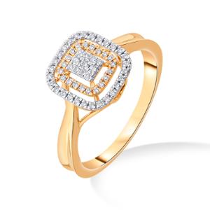 Buy 14 Karat Gold & Diamond Ring