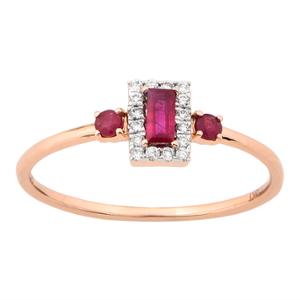 Buy 14 Karat Gold & Diamond Ring