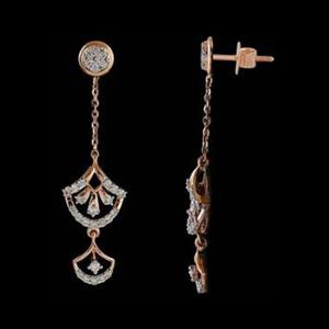 Buy 14 Karat Gold & Diamond Earrings