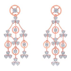 Buy 18 Karat Gold & Diamond Earrings