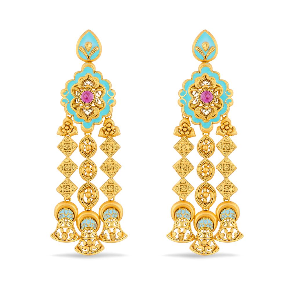 Buy 22 Karat Gold Earrings