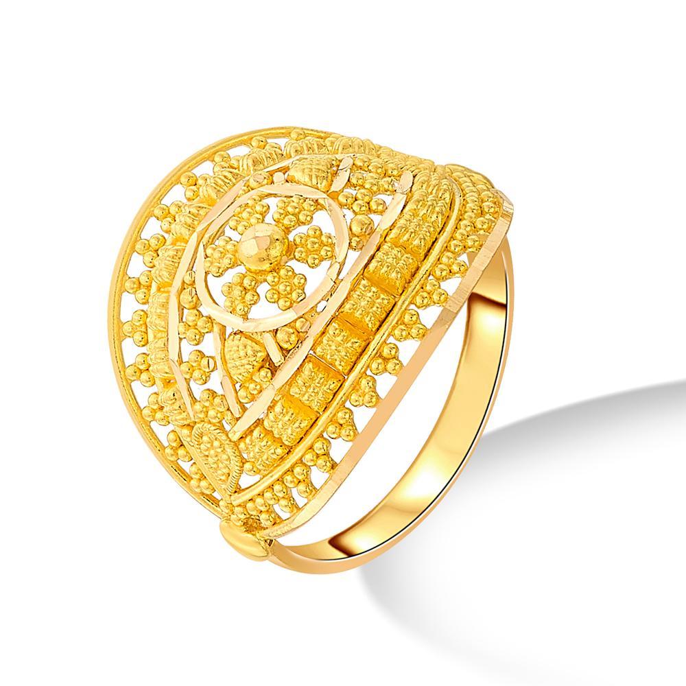 Buy Royal Pattern Gold Ring