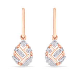 Buy 14 Karat Gold & Diamond Earrings