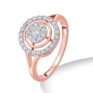 Buy 14 Karat Gold & Diamond Ring
