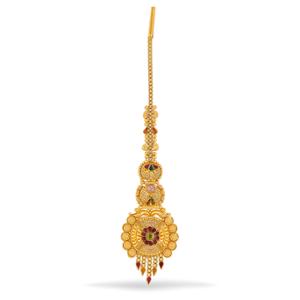 Buy 22 Karat Gold Mang Tikka
