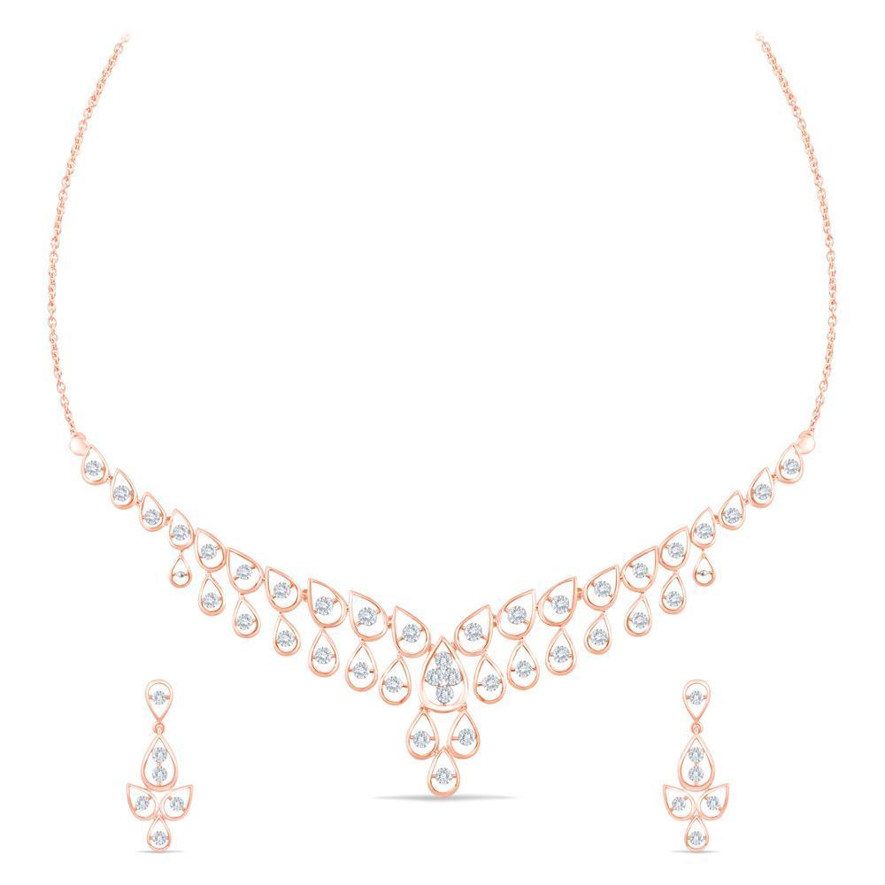Buy Dramatic Cluster Necklace Set