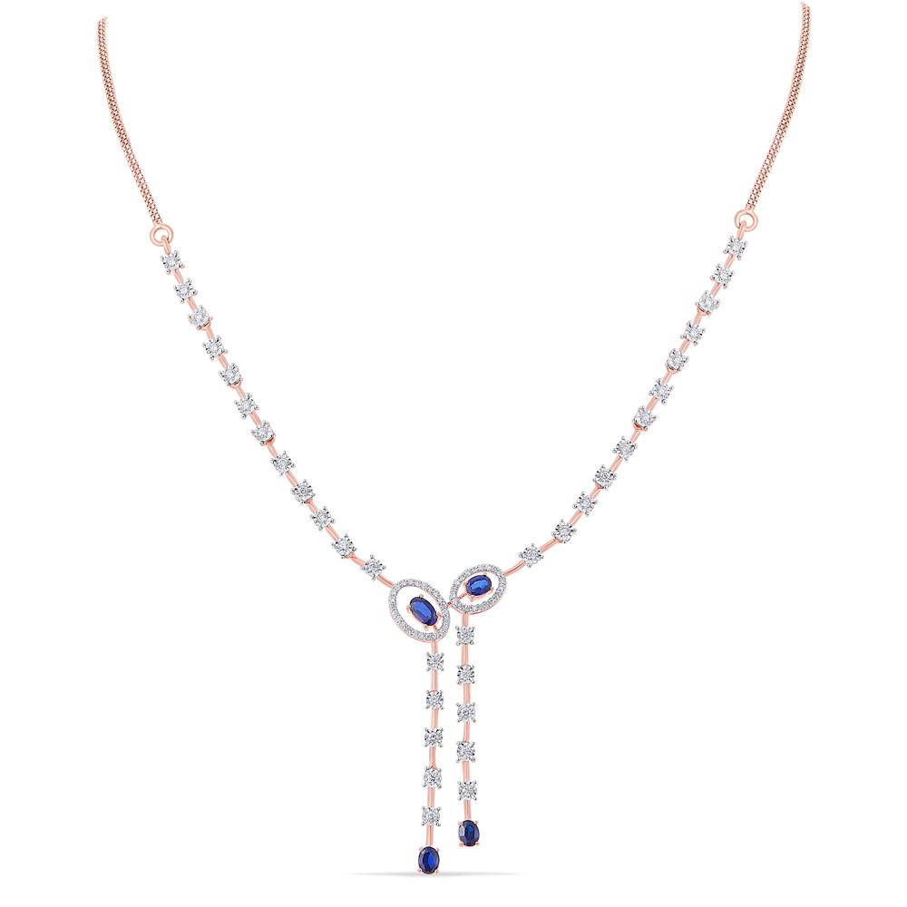 Buy 18 Karat Gold & Diamond Necklace