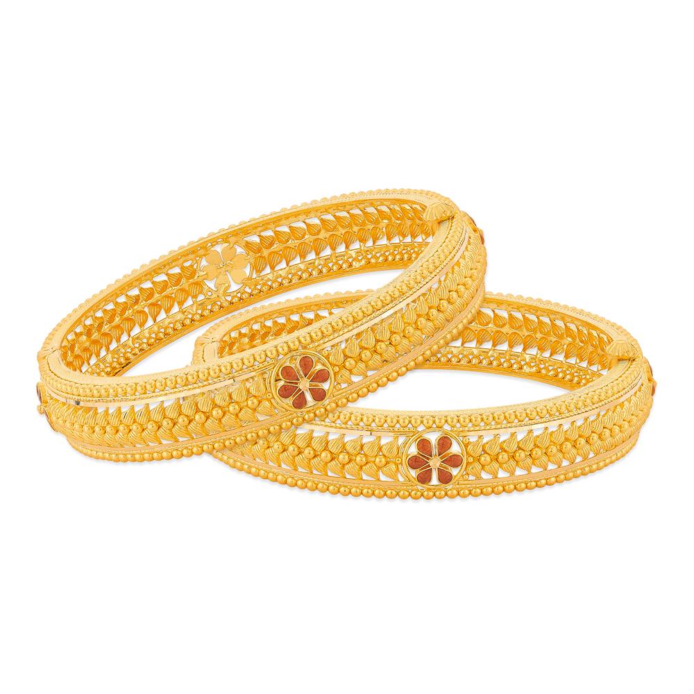 Buy 22 Karat Gold Bangles