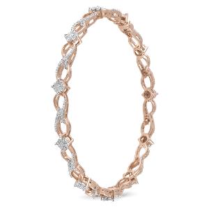 Buy 18 Karat Gold & Diamond Bangle