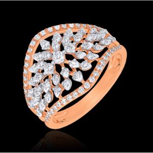 Buy 18 Karat Gold & Diamond Ring