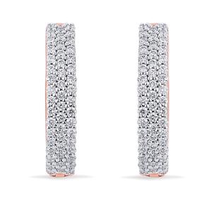 Buy 18 Karat Gold & Diamond Earrings