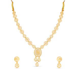 Buy 22 Karat Gold Necklace Set