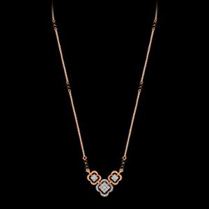 Buy 18 Karat Gold & Diamond Mangalsutra