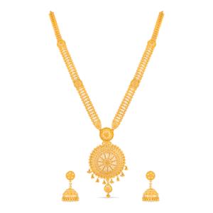 Buy 22 Karat Gold Necklace Set
