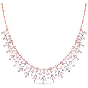 Buy 14 Karat Gold & Diamond Necklace