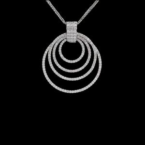 Buy 18 Karat Gold & Diamond Pendant