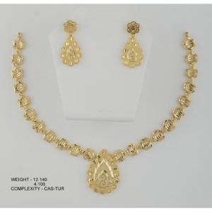Buy 22 Karat Gold Necklace Set