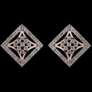 Buy 14 Karat Gold & Diamond Earrings