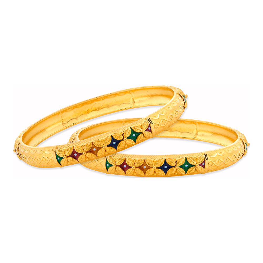 Buy 22 Karat Gold Bangles