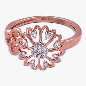 Buy 14 Karat Gold & Diamond Ring
