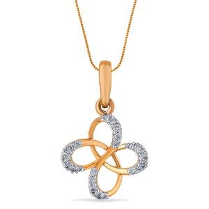 Buy 14 Karat Gold & Diamond Pendant