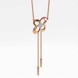 Buy knotted Elegance Diamond Pendent