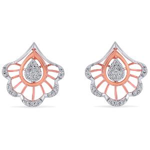 Buy 14 Karat Gold & Diamond Earrings