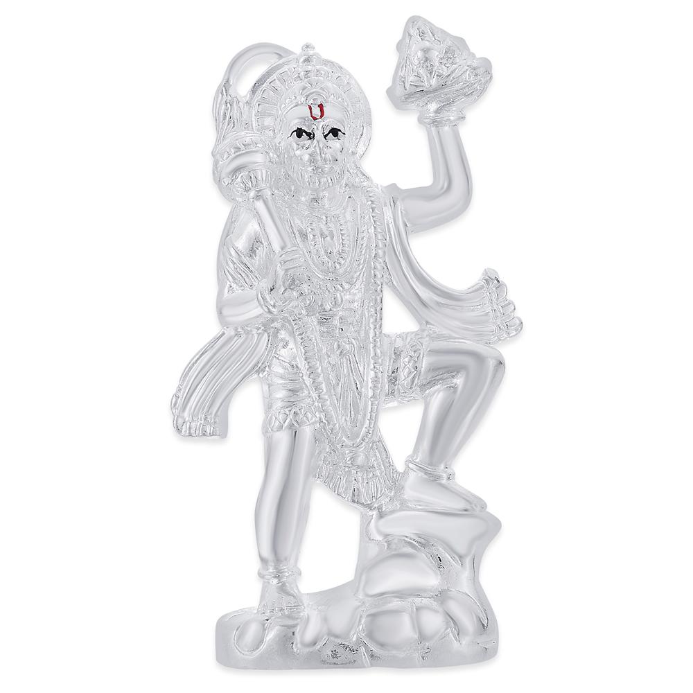 Buy Lord Hanuman Silver Idol